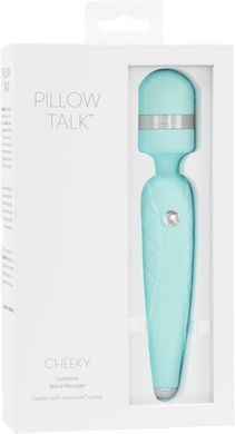 Розкішний вібромасажер PILLOW TALK - Cheeky Teal (м'яте паковання!!!) &mdash; купити в інтим-бутику EroticToys