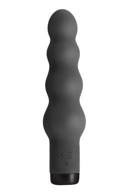 Вібратор S Pleasures Bullets Obsidian, чорний, у вигляді ряду кульок, 10 режимів, діаметр 4 см &mdash; купити в інтим-бутику EroticToys