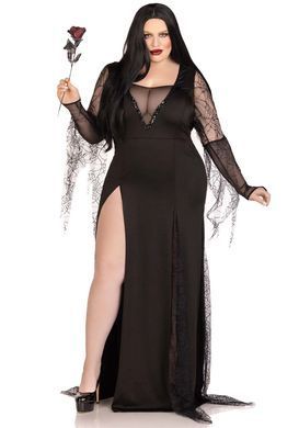 Костюм Мортіші Аддамс Leg Avenue Sexy Spooky Morticia 3X&ndash;4X &mdash; купити в інтим-бутику EroticToys