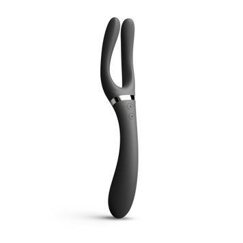 Вібратор-стимулятор Dorcel INFINITE JOY BLACK, багатофункціональний, унісекс &mdash; купити в інтим-бутику EroticToys