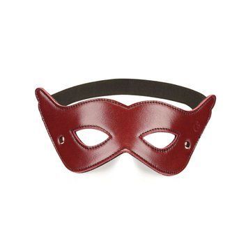 Шкіряна маска на очі Liebe Seele Wine Red Eye Mask &mdash; купити в інтим-бутику EroticToys