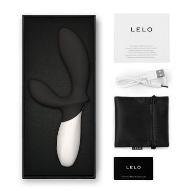Масажер простати LELO Loki Wave 2 Black, 2 мотори, манливий рух + вібрація &mdash; купити в інтим-бутику EroticToys