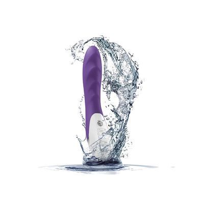Потужний вібратор Mystim Sassy Simon Purple з двома моторами і стимулюючим рельєфом &mdash; купити в інтим-бутику EroticToys