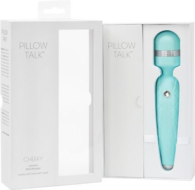 Розкішний вібромасажер PILLOW TALK - Cheeky Teal (м'яте паковання!!!) &mdash; купити в інтим-бутику EroticToys