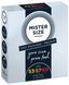 Набір презервативів Mister Size - pure feel - 53&ndash;57&ndash;60 (3 condoms), 3 розміри, товщина 0,05 мм в інтим-бутику EroticToys