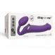 Безремінний страпон з вібрацією Strap-On-Me Vibrating Violet L, діам. 4,2 см, пульт ДК, регульований в інтим-бутику EroticToys