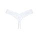Мереживні танга Obsessive Heavenlly crotchless thong XL/2XL, з доступом в інтим-бутику EroticToys