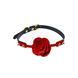 Розкішний кляп у вигляді троянди Zalo - Rose Ball Gag, подвійне використання в інтим-бутику EroticToys