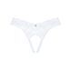 Мереживні танга Obsessive Heavenlly crotchless thong XL/2XL, з доступом в інтим-бутику EroticToys