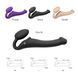 Безремінний страпон з вібрацією Strap-On-Me Vibrating Violet L, діам. 4,2 см, пульт ДК, регульований в інтим-бутику EroticToys