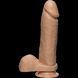 Фалоімітатор Doc Johnson The D - Perfect D - 8 Inch With Balls - FRIMSKYN, діаметр 5,1 см в інтим-бутику EroticToys