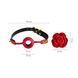 Розкішний кляп у вигляді троянди Zalo - Rose Ball Gag, подвійне використання в інтим-бутику EroticToys