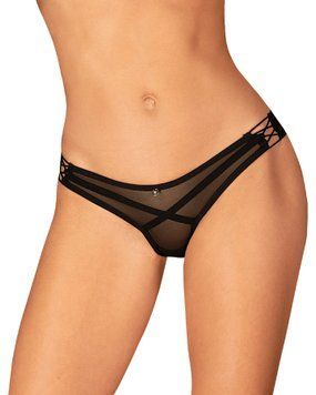 Трусики Obsessive Roxelia thong XS/S &mdash; купити в інтим-бутику EroticToys