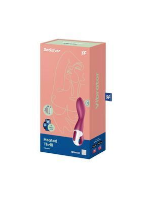 Смарт-вібратор точки G Satisfyer Heated Thrill з функцією підігріву &mdash; купити в інтим-бутику EroticToys