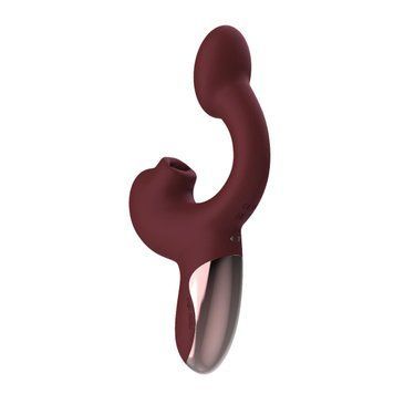Смарт-вібратор Magic Motion Ponder Red, подвійна стимуляція, віброяйце+язичок для клітора &mdash; купити в інтим-бутику EroticToys