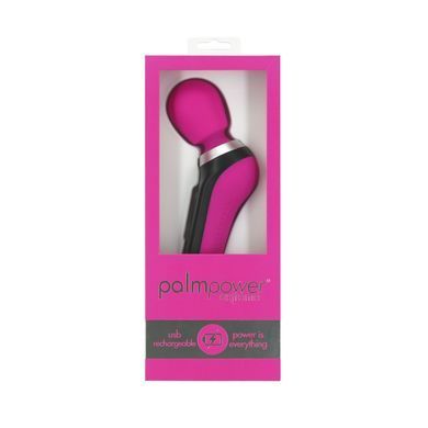 Потужний вібромасажер PalmPower Extreme - Pink, 7 режимів, гнучка головка, перезаряджуваний &mdash; купити в інтим-бутику EroticToys
