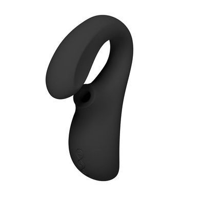 Кліторально-вагінальний звуковий стимулятор LELO Enigma WAVE Black, 3 типи стимуляції &mdash; купити в інтим-бутику EroticToys