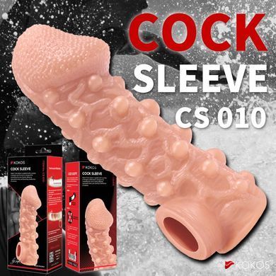 Насадка на член Kokos Cock Sleeve CS 010 M &mdash; купити в інтим-бутику EroticToys