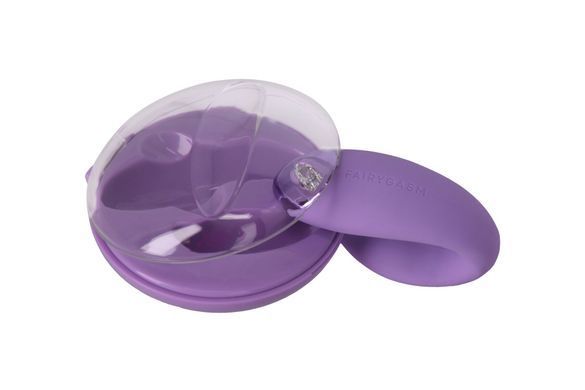 Вібратор для пар FairyGasm PleasureBerry violet, зарядний кейс, пульт ДК &mdash; купити в інтим-бутику EroticToys