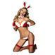 Новорічний еротичний костюм зайчика JSY 8001 Red One Size в інтим-бутику EroticToys