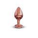 Металева анальна пробка із прикрасою у вигляді кристалу Dorcel - Diamond Plug M в інтим-бутику EroticToys