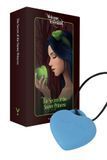 Мінівібратор &laquo;Сердечко&raquo; FairyGasm PleasureStone blue, 9 режимів, на шнурку &mdash; купити в інтим-бутику EroticToys