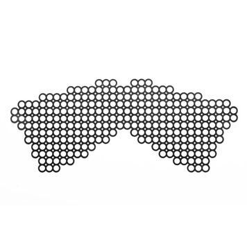 Маска на обличчя Bijoux Indiscrets - Erika Mask, вінілова, клейове кріплення, без зав'язок &mdash; купити в інтим-бутику EroticToys