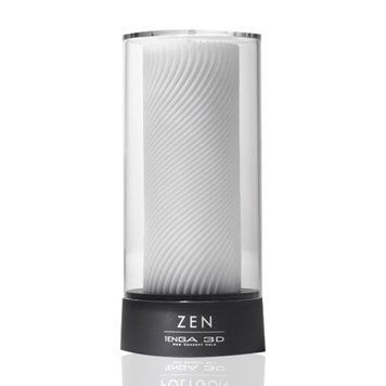 Мастурбатор Tenga 3D Zen, дуже ніжний, з антибактеріального еластомеру зі сріблом &mdash; купити в інтим-бутику EroticToys