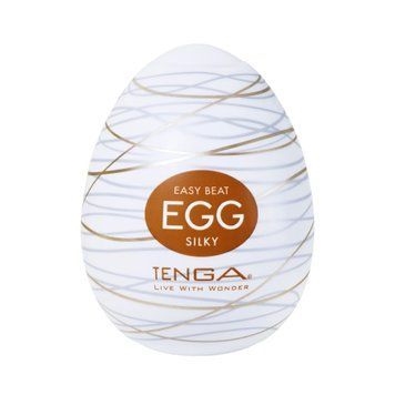 Мастурбатор-яйце Tenga Egg Silky &mdash; купити в інтим-бутику EroticToys