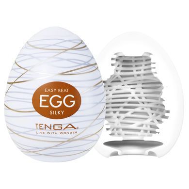 Мастурбатор-яйце Tenga Egg Silky &mdash; купити в інтим-бутику EroticToys