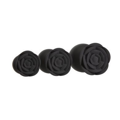 Набір силіконових анальних пробок BMS Roses Til&rsquo; Dawn Silicone Anal Plug Kit (пошкоджене паковання!!!) &mdash; купити в інтим-бутику EroticToys