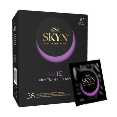 Замовити анонімно: Безлатексні преміум-презервативи SKYN Elite 36 шт, ультратонкі Безлатексні преміум-презервативи SKYN Elite 36 шт, ультратонкі — купити в інтим-бутику EroticToys