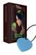 Мінівібратор &laquo;Сердечко&raquo; FairyGasm PleasureStone blue, 9 режимів, на шнурку в інтим-бутику EroticToys