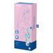 Вібратор-кролик Satisfyer Touch Me Blue, подвійний відросток, 3 потужні мотори в інтим-бутику EroticToys