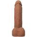 Фалоімітатор Doc Johnson The Realistic Cock ULTRASKYN - 8 Inch with Balls Caramel в інтим-бутику EroticToys