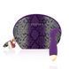 Вібратор для точки G Rianne S: Boa Mini Purple, 10 режимів роботи, медичний силікон, косметичка-чохо в інтим-бутику EroticToys