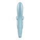 Вібратор-кролик Satisfyer Touch Me Blue, подвійний відросток, 3 потужні мотори в інтим-бутику EroticToys