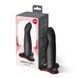 Фалоімітатор Fun Factory LIMBA FLEX L Black, гнучкий, з ефектом пам&rsquo;яті, підходить для точки G в інтим-бутику EroticToys