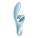 Вібратор-кролик Satisfyer Touch Me Blue, подвійний відросток, 3 потужні мотори в інтим-бутику EroticToys