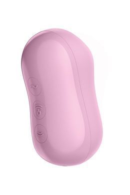 Вакуумний стимулятор із вібрацією Satisfyer Cotton Candy Lilac &mdash; купити в інтим-бутику EroticToys
