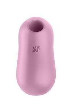 Вакуумний стимулятор із вібрацією Satisfyer Cotton Candy Lilac &mdash; купити в інтим-бутику EroticToys
