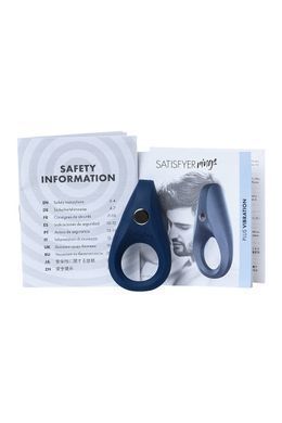Ерекційне віброкільце Satisfyer Rocket Ring з подовженим стимулятором клітора, перезаряджуване &mdash; купити в інтим-бутику EroticToys