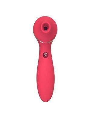 Вакуумний вібратор KISTOY Polly Plus Red &mdash; купити в інтим-бутику EroticToys