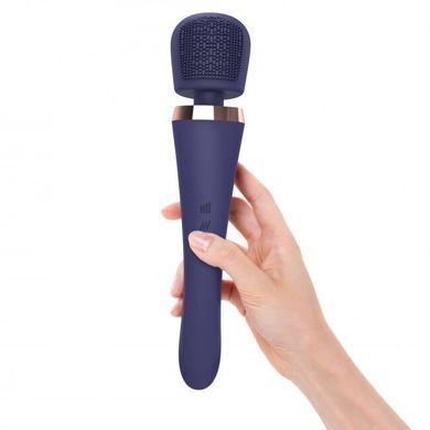 Вібромасажер з силіконовою щіточкою Love to Love Brush Crush &ndash; Midnight Indigo &mdash; купити в інтим-бутику EroticToys