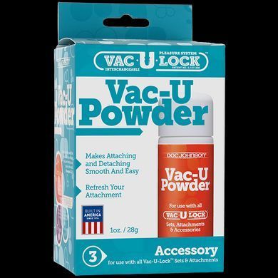 Пудра для кріплення Vac-U-Lock Doc Johnson Vac-U Powder &mdash; купити в інтим-бутику EroticToys