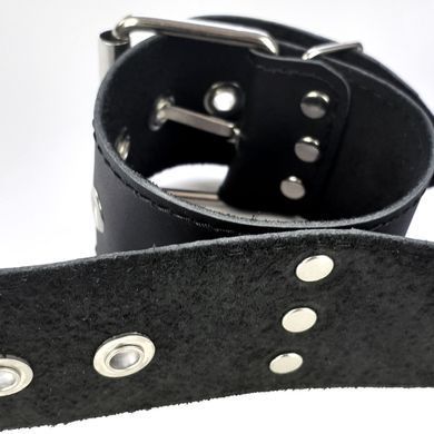Нашийник з наручниками із натуральної шкіри Art of Sex - Bondage Collar with Handcuffs &mdash; купити в інтим-бутику EroticToys