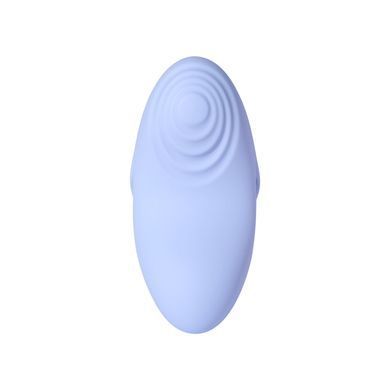 Смарт-вібратор для клітора Svakom Echo 2 Sky Blue, підігрів до 38 &deg;C, знімна насадка на палець &mdash; купити в інтим-бутику EroticToys