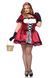 Еротичний костюм Червоної шапочки Leg Avenue Gothic Red Riding Hood 3X&ndash;4X, сукня, накидка в інтим-бутику EroticToys