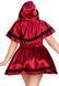 Еротичний костюм Червоної шапочки Leg Avenue Gothic Red Riding Hood 3X&ndash;4X, сукня, накидка в інтим-бутику EroticToys