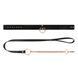 Нашийник з повідцем Rosy Gold - Collar with Leash - Black в інтим-бутику EroticToys